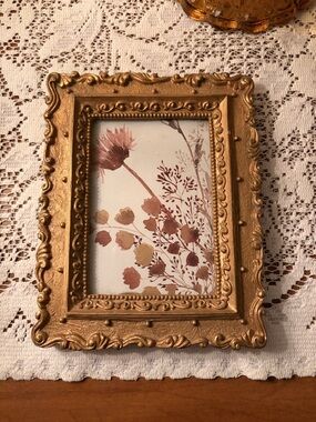 Gold Ornate Decorative Picture Frame